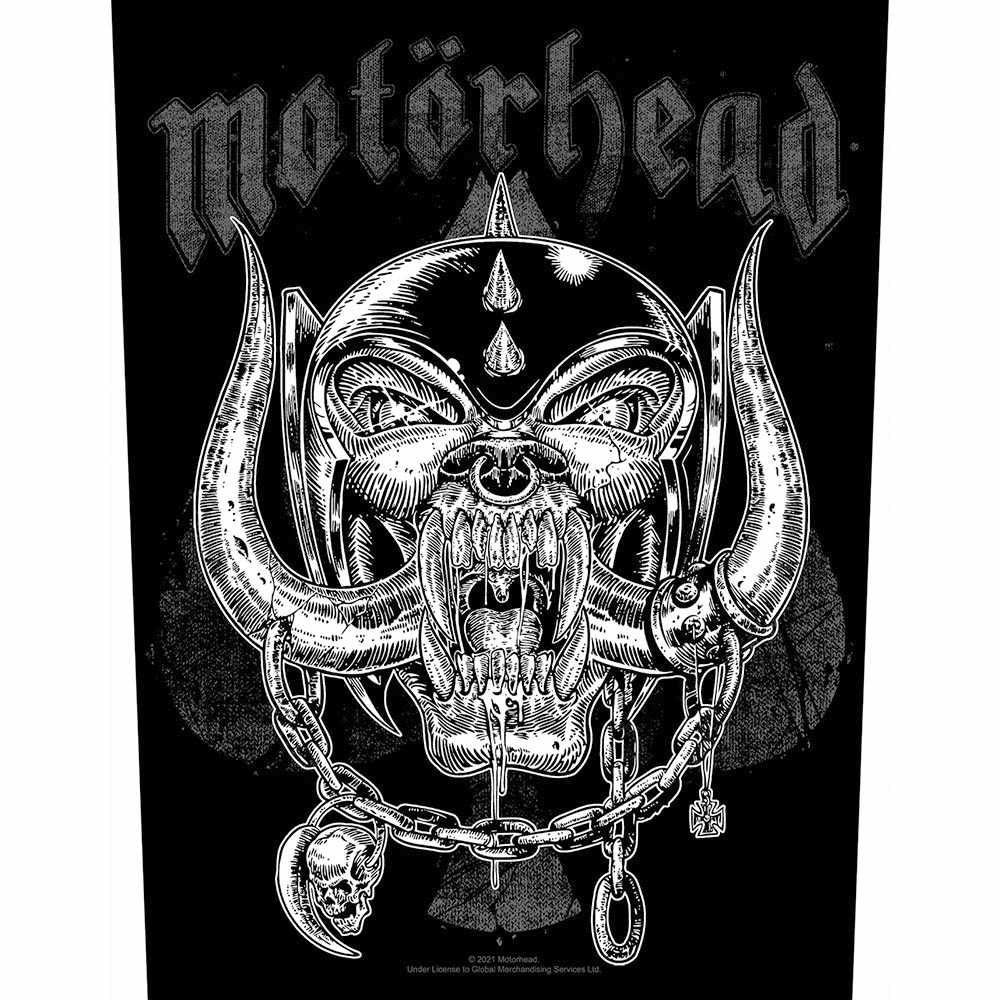 Motorhead - Etched Iron Rückenaufnäher - Schwarz
